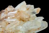 Tangerine Quartz Crystal Cluster - Madagascar #156937-1